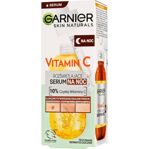 Garnier GARNIER_Skin Naturals Vitamin C 10% serum do twarzy na noc 30ml