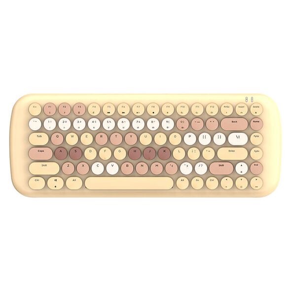 MOFII MOFII Wireless Mechanical Keyboard with Bluetooth ROMI 2.4G (Brown) 068139  ROMI SK-645 έως και 12 άτοκες δόσεις 6950125752596