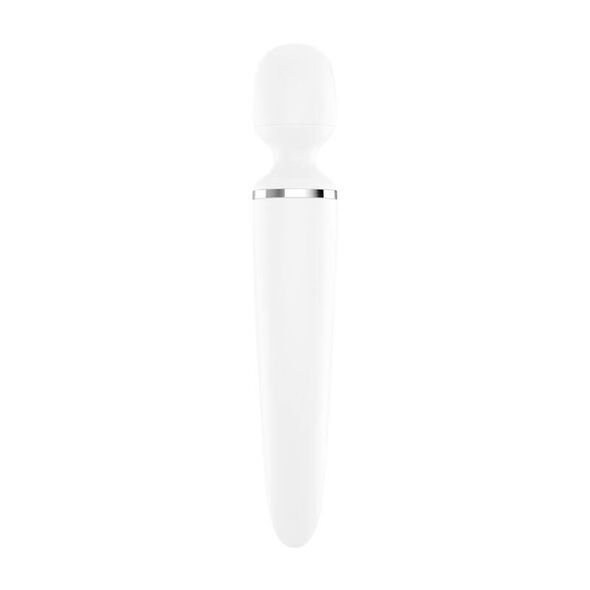 Satisfyer Satisfyer Wand-er Woman white/chrome 069754  4001227 έως και 12 άτοκες δόσεις 4061504001227