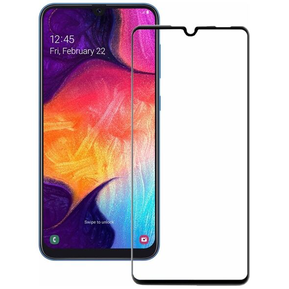 Tempered glass 5D SAMSUNG GALAXY A40 Full Glue black 5904161111481