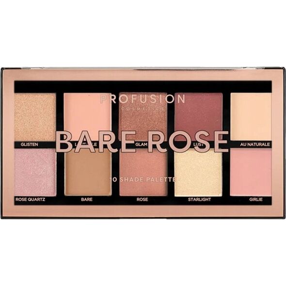 PROFUSION_Shade Palette paleta róży do twarzy Bare Rose 16g