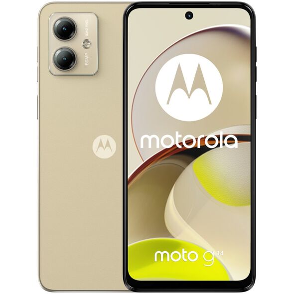 Smartfon Motorola Moto G14 4/128GB Kremowy  (PAYF0002SE)