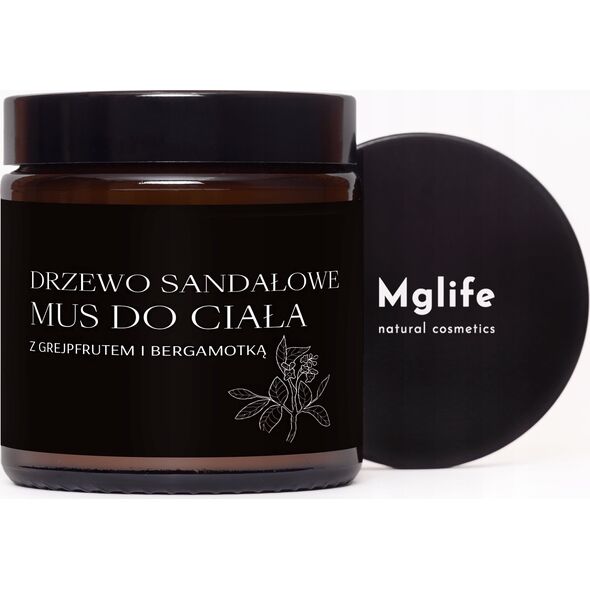 MGLIFE_Mus do ciała Drzewo Sandałowe &amp| Bergamotka 120ml