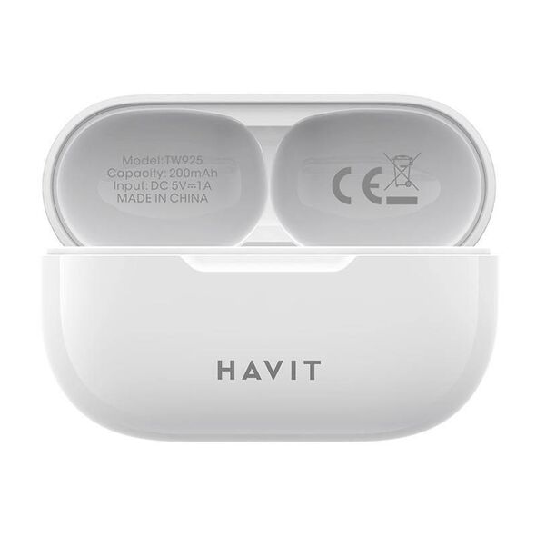 Havit TW925 TWS earphones (white) 6939119031909