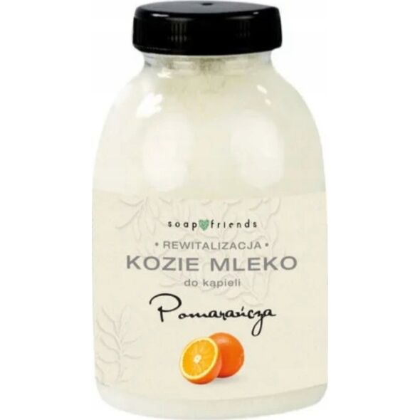 SOAP&amp|FRIENDS_Kozie mleko do kąpieli Pomarańcza 250g