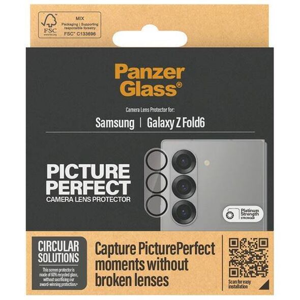 Tempered Glass for Camera SAMSUNG GALAXY Z FOLD 6 PanzerGlass Picture Perfect Camera Lens (7375) 5715685001499