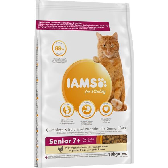 IAMS IAMS Vitality Senior - sucha karma dla kota - 10 kg