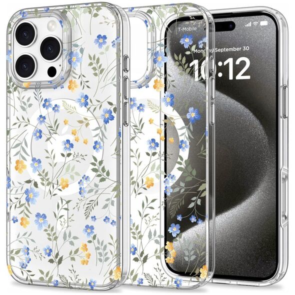 Tech-Protect TECH-PROTECT MAGMOOD MAGSAFE IPHONE 16 PRO MAX SPRING FLOWERS