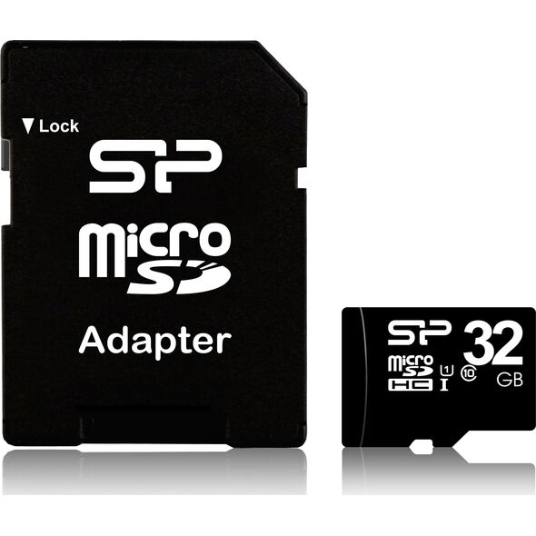 Karta Silicon Power MicroSDHC 32 GB Class 10  (SP032GBSTH010V10SP)