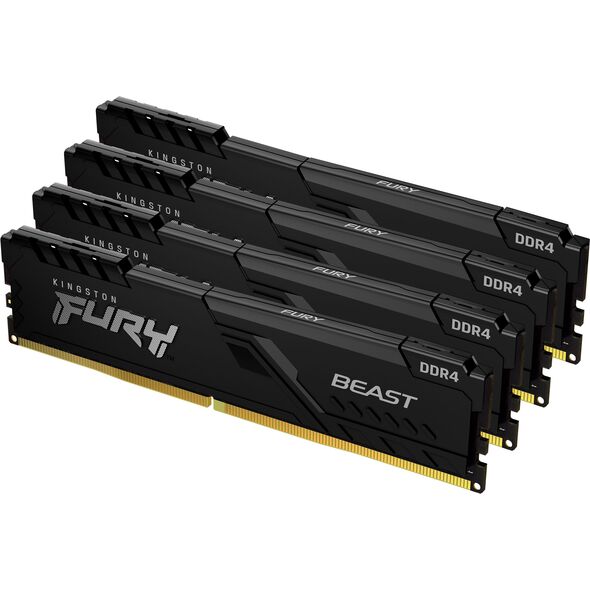 Pamięć Kingston Fury Beast, DDR4, 64 GB, 3200MHz, CL16 (KF432C16BBK4/64)