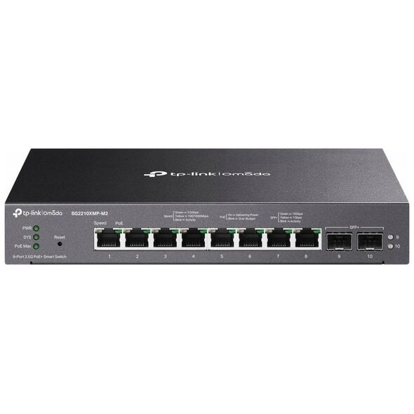 Switch TP-Link Przełšcznik SG2210XMP-M2 switch 8x2.5GE PoE+ 2SFP+