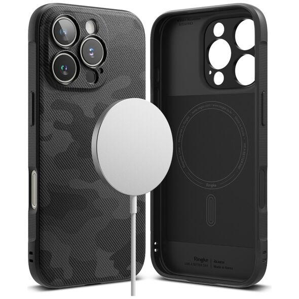 Ringke Case for iPhone 16 Pro Max - Ringke Onyx MagSafe - Camo Black 8800274962279 έως 12 άτοκες Δόσεις