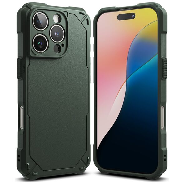 Ringke Case for iPhone 16 Pro - Ringke Rugged Gear - Dark Green 8800274963702 έως 12 άτοκες Δόσεις