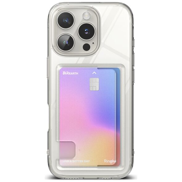 Ringke Case for iPhone 16 Plus - Ringke Fusion Card - Clear 8800274962873 έως 12 άτοκες Δόσεις