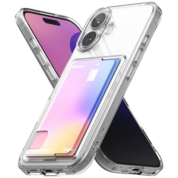 Ringke Case for iPhone 16 - Ringke Fusion Card - Clear 8800274963214 έως 12 άτοκες Δόσεις