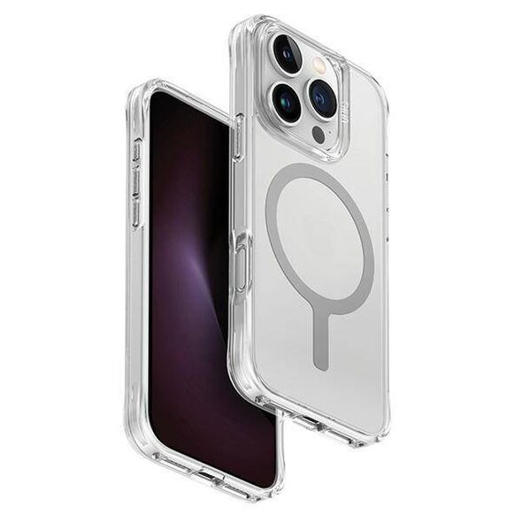 Case IPHONE 16 PRO UNIQ LifePro Xtreme Magclick Charging Frost Clear transparent 8886463689653