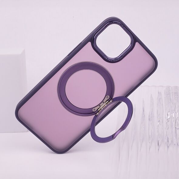 Mag Ring Rotating case for iPhone 16 6,1&quot; purple 5907457789678