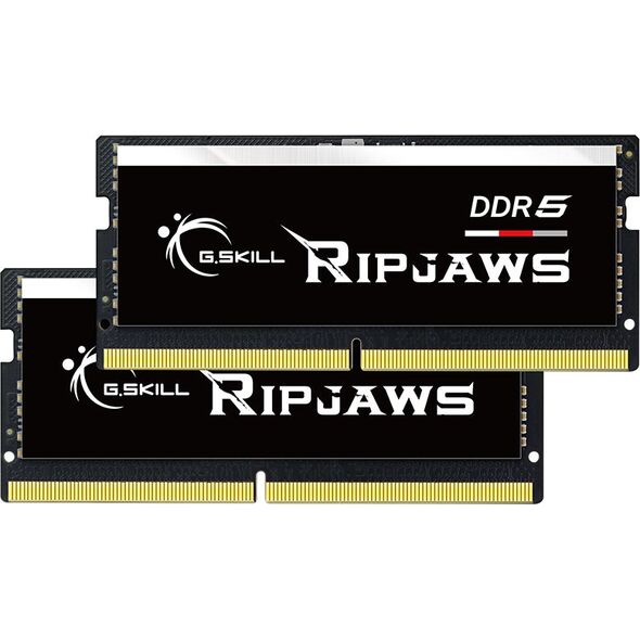 Pamięć do laptopa G.Skill Ripjaws, SODIMM, DDR5, 32 GB, 4800 MHz, CL34 (F5-4800S3434A16GX2-RS)