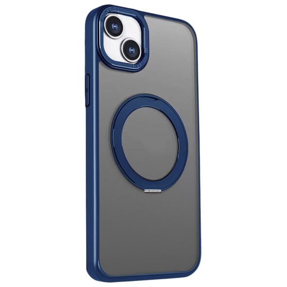 Mag Ring Rotating case for iPhone 16 Pro 6,3&quot; navy blue 5907457789722