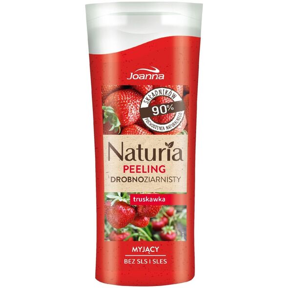 Joanna Joanna Naturia Peeling do ciała drobnoziarnisty Truskawka 100g