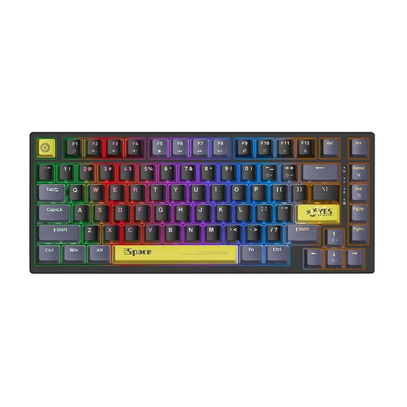 ONIKUMA ONIKUMA G52 82 Keys USB Wired Mechanical Keyboard 066048  G52 Wired Black έως και 12 άτοκες δόσεις 6972470563085