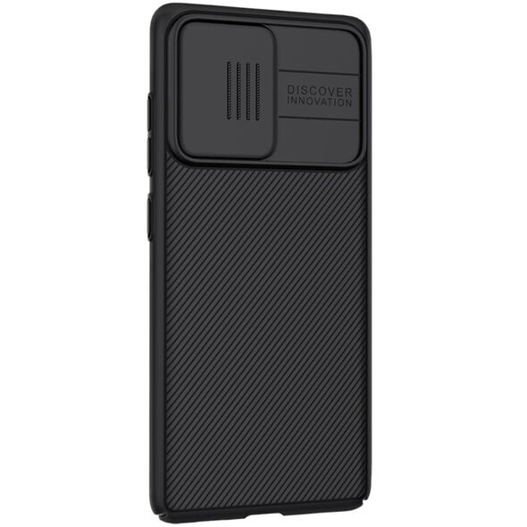 Case SAMSUNG GALAXY S20 FE / S20 LITE with camera cover Nillkin CamShield Case Hard PC black 6902048205987