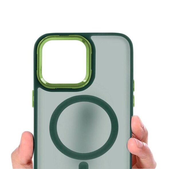 Case IPHONE 16 Matt MagSafe green 5905884820094