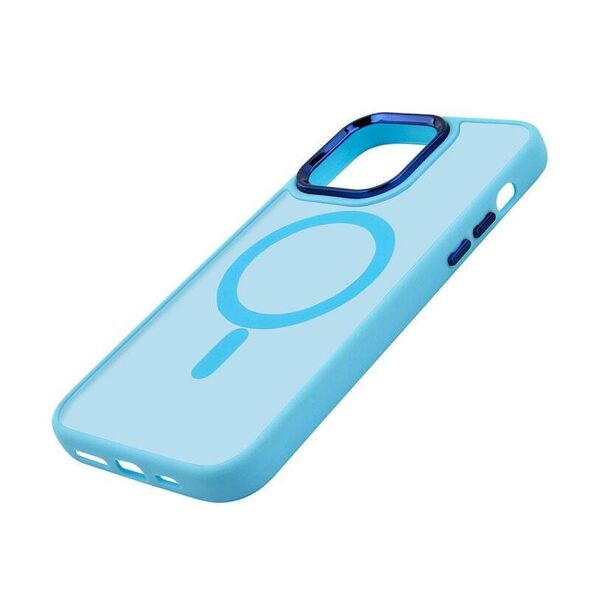 Case IPHONE 16 PLUS Matt MagSafe light blue 5905884820148