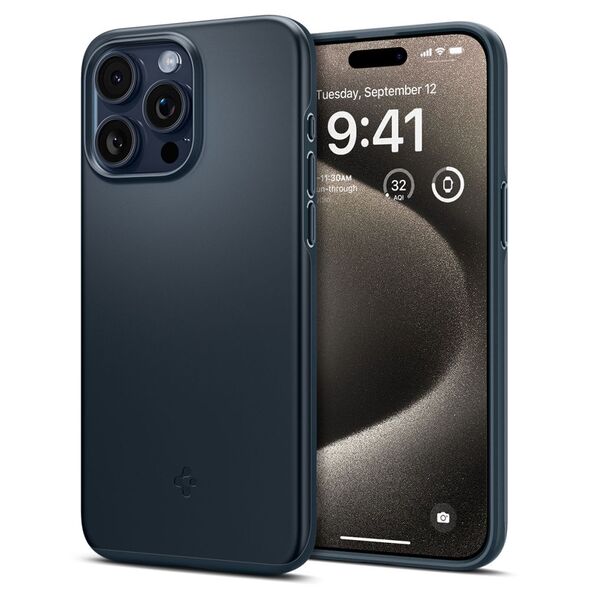 Spigen Case for iPhone 16 Pro Max - Spigen Thin Fit MagSafe - Metal Slate 8809971229166 έως 12 άτοκες Δόσεις