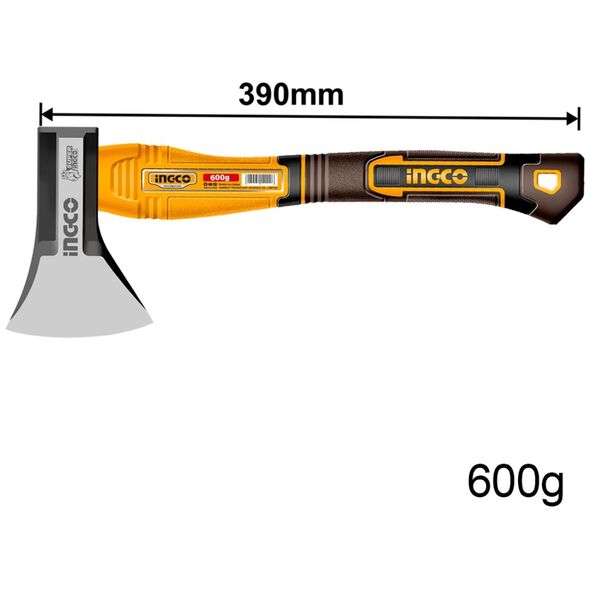 Ingco Τσεκούρι Σφυρήλατο 600g Hax081600 6942141803215 έως 12 Άτοκες Δόσεις