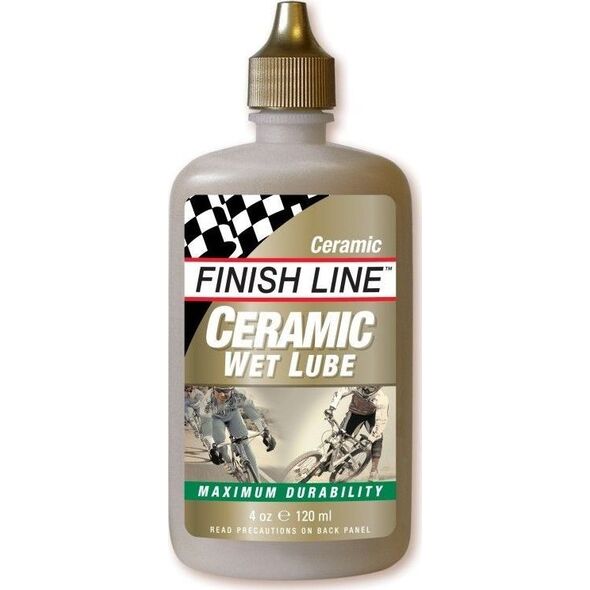 Finish Line Olej Finish Line CERAMIC WET LUBE syntetyczny 120ml butelka plastikowa uniwersalny