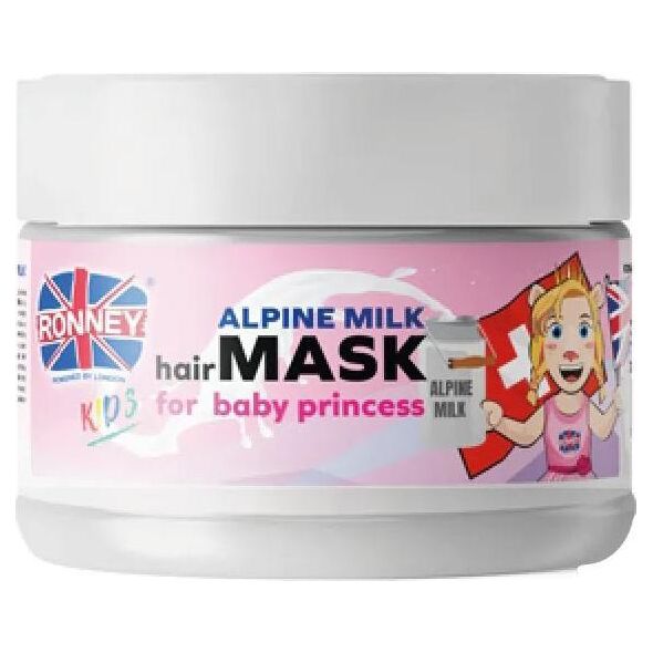 Ronney Ronney Kids On Tour To Switzerland Hair Mask maska do włosów dla dzieci Alpejskie Mleko 300ml