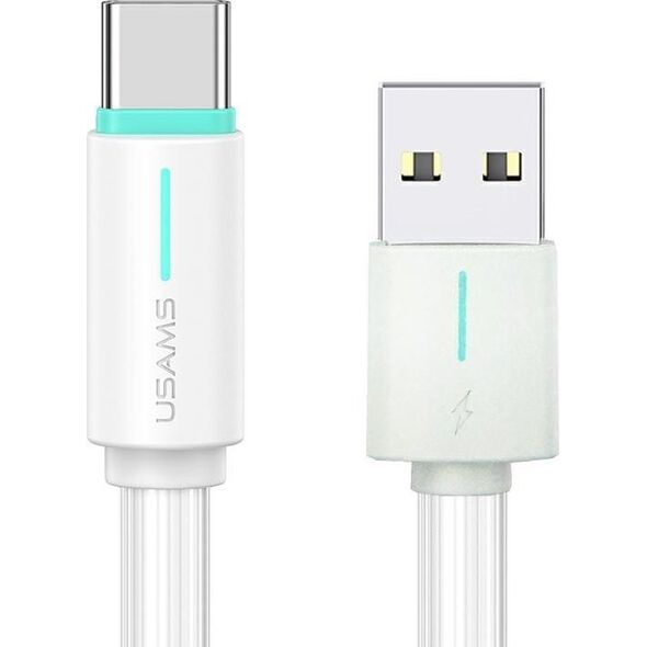 Kabel USB Usams USAMS Kabel USB-C 3A YU Series 1m USB-C/USB-A biały/white SJ732USB02 (US-SJ732 )