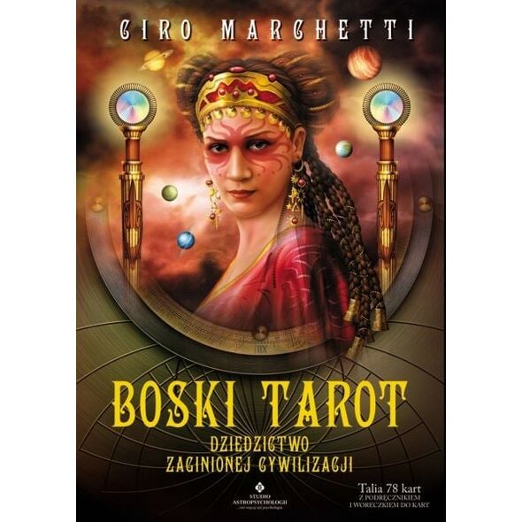 Studio Astropsychologii Boski tarot (książka+ karty)