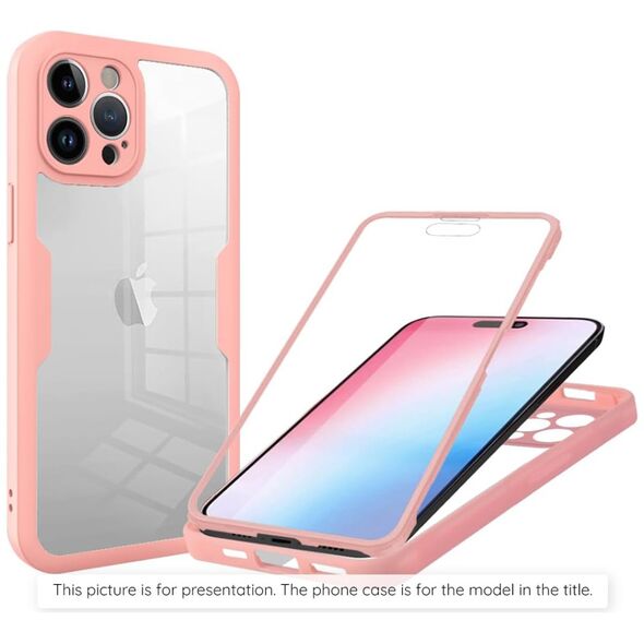 Techsuit Case for Xiaomi 14T + Pouch - Techsuit ColorVerse 360 Series - Pink 5949419248663 έως 12 άτοκες Δόσεις