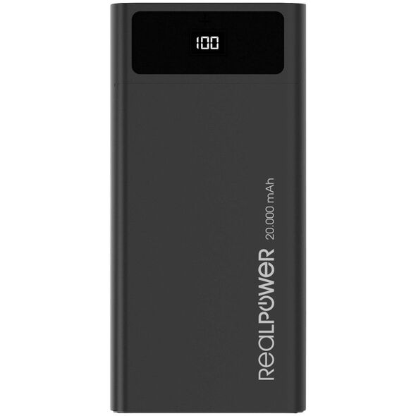 Powerbank Realpower PB-20k 20000mAh Czarny