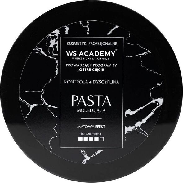 WS Academy Pasta modelująca do włosów o matowym wykończeniu 75ml