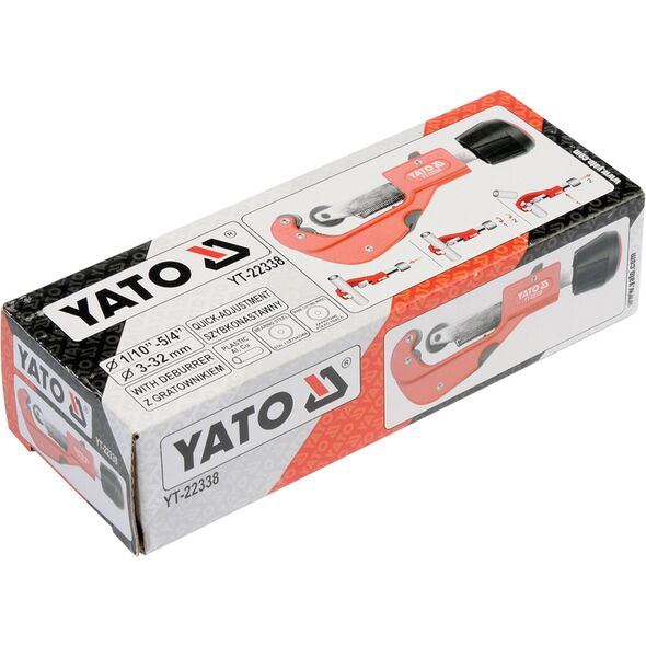 YATO ΣΩΛΗΝΟΚΟΦΤΗΣ 3-32MM YT-22338 20022338 ΤΕΜΑΧΙΟ εως 12 άτοκες δόσεις