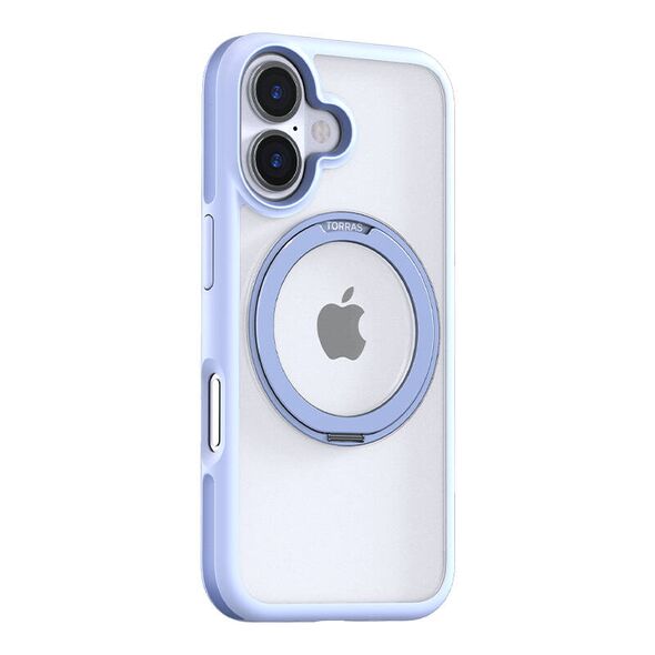 Torras Torras phone case Ostand for iPhone 16 (light blue) 069964  X00FX1870 έως και 12 άτοκες δόσεις 6970592331568