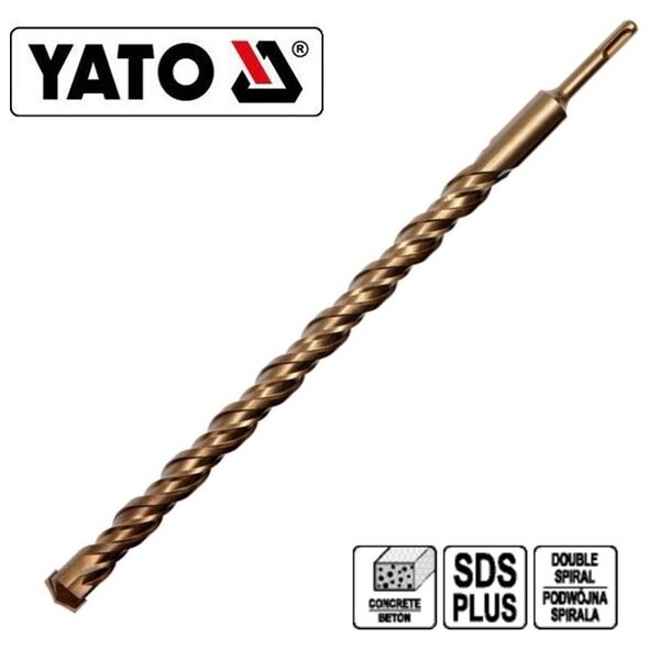 YATO ΥΑΤΟ ΤΡΥΠΑΝΙ SDS PLUS ΤΡΙΚΟΠΟ - 6.0MM-ΔΙΑΜΕΤΡΟΣ, 160.0MM-ΜΗΚΟΣ 20041936 ΤΕΜΑΧΙΟ εως 12 άτοκες δόσεις