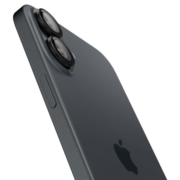 Spigen Camera Film for iPhone 16 / 16 Plus (set 2) - Spigen Glas.tR Optik - Black 8809971228633 έως 12 άτοκες Δόσεις