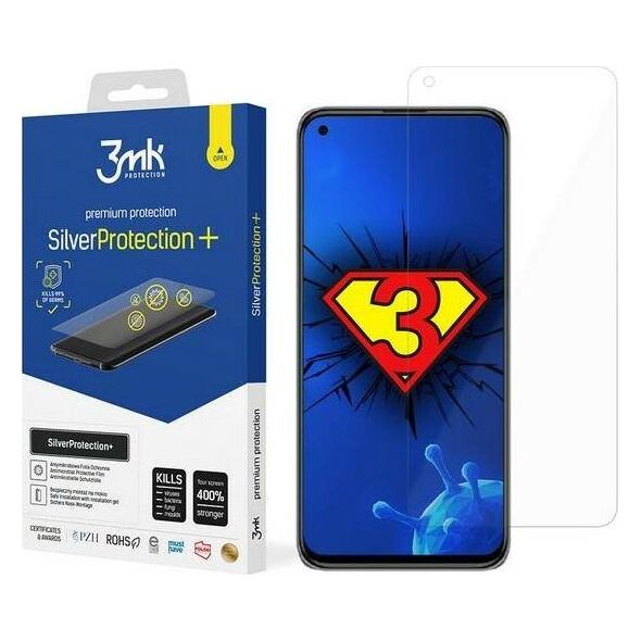 3MK 3MK Silver Protect+ Xiaomi Mi 11 Lite 5G Folia Antymikrobowa montowana na mokro