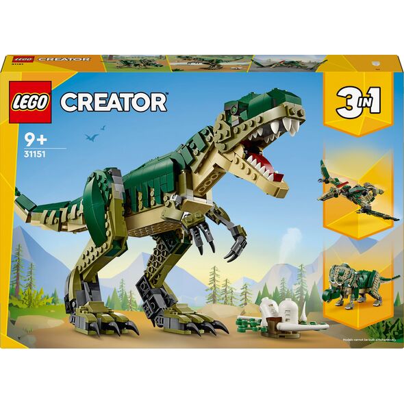 LEGO Creator 3 w 1 Tyranozaur (31151)