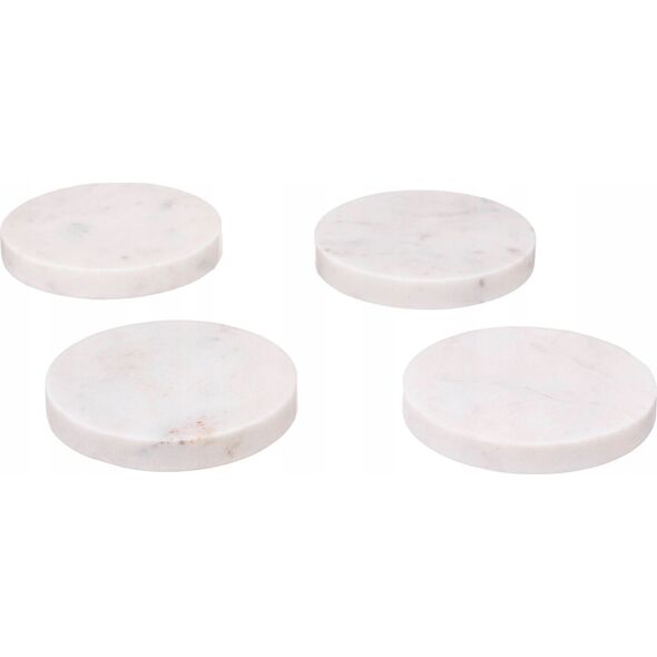 Secret de Gourmet Podkładki pod kubki MARBLE, Ø 10 cm, 4 sztuki