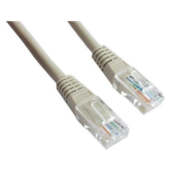 Gembird patch cord RJ45, cat 5e, UTP, 15m, γκρι (PP12-15M) 222242