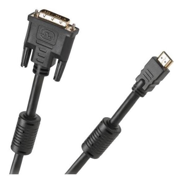 Καλώδιο HDMI - DVI-D 3m μαύρο (KPO3701-3) 738210