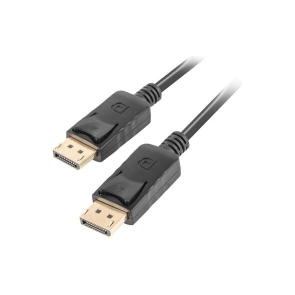 Cable Lanberg DisplayPort - DisplayPort 1m black (CA-DPDP-10CC-0010-BK)