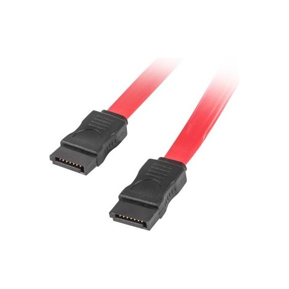 Lanberg SATA - SATA, 1m, Red (CA-SASA-10CU-0100-R)