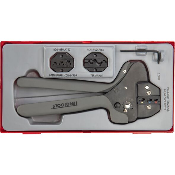 Teng Tools 4-Pece Terminal Crimping Tool Set TTCP04 - 122470107 3421132