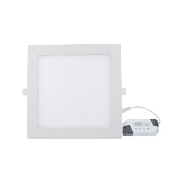 GSM City FLUSH-MOUNTED ΤΕΤΡΑΓΩΝΟΣ ΠΑΝΕΛ LED 6W ΦΥΣΙΚΟ ΛΕΥΚΟ 4907962